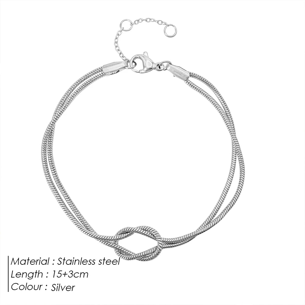 Knot Couple Bracelet
