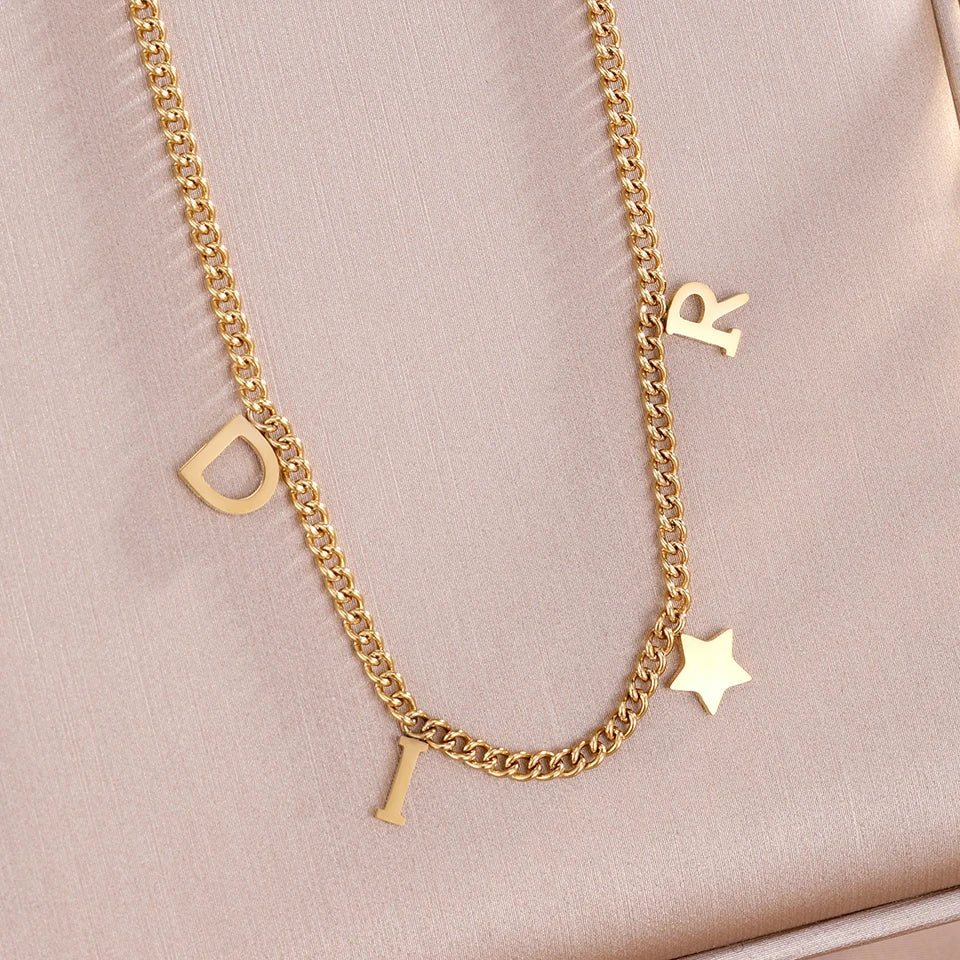 Celeste Star Pendant Necklace
