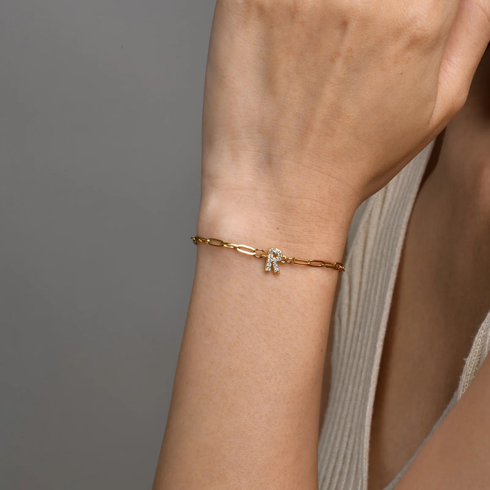 Initial Letter Bracelet
