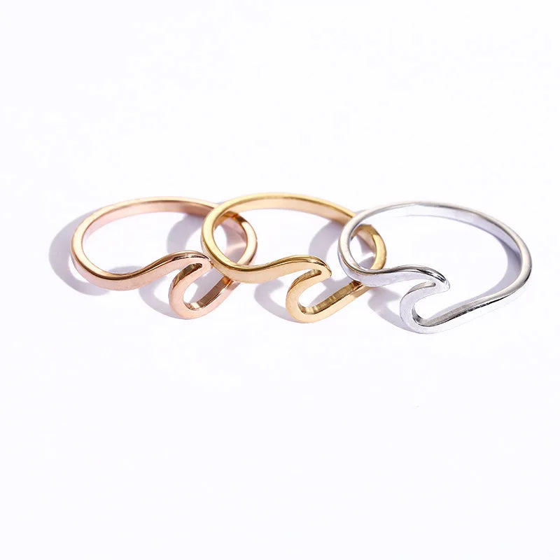 Ocean Wave Ring