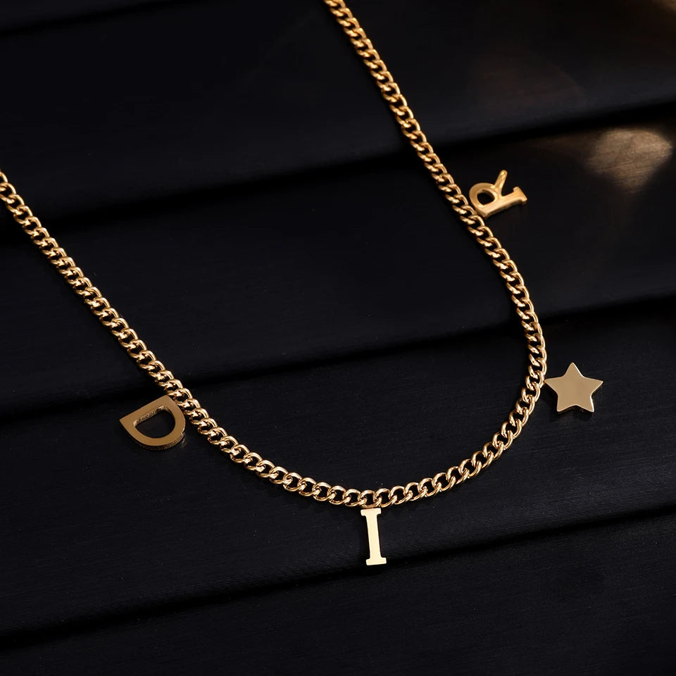 Celeste Star Pendant Necklace