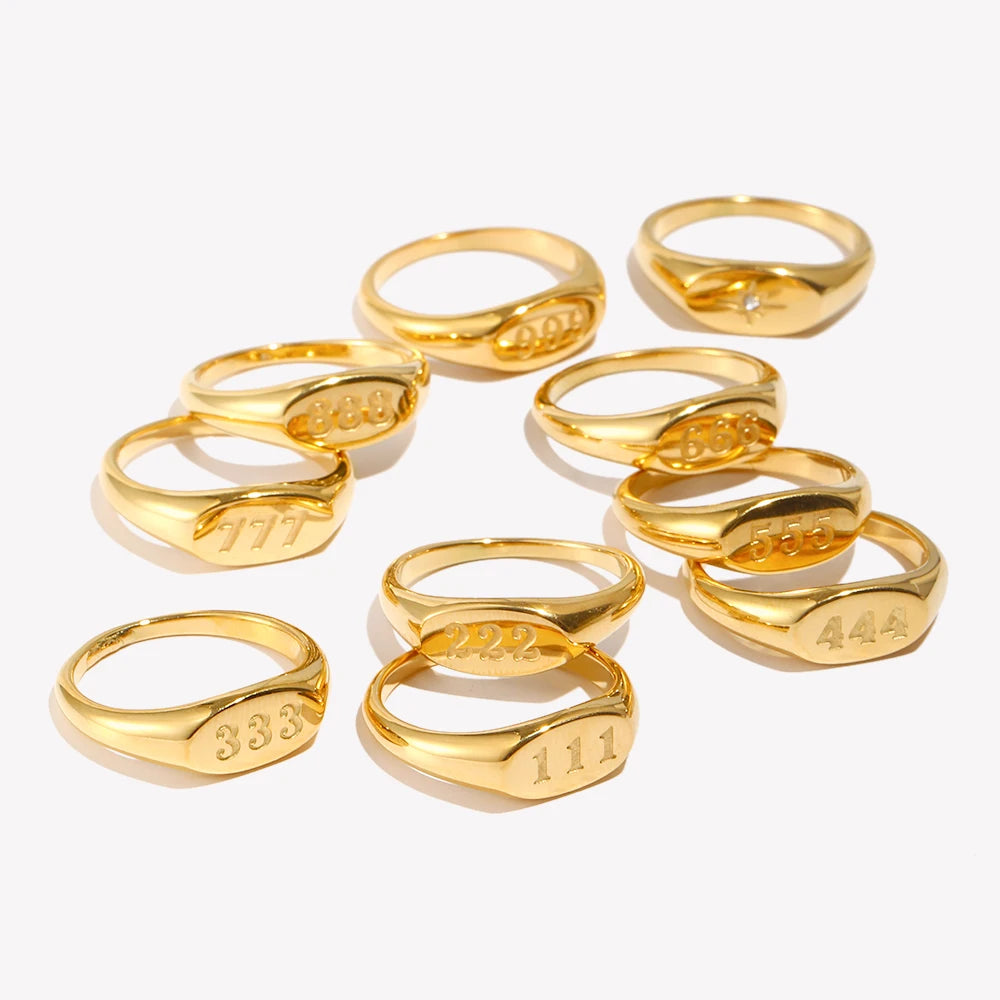Angel Number Ring