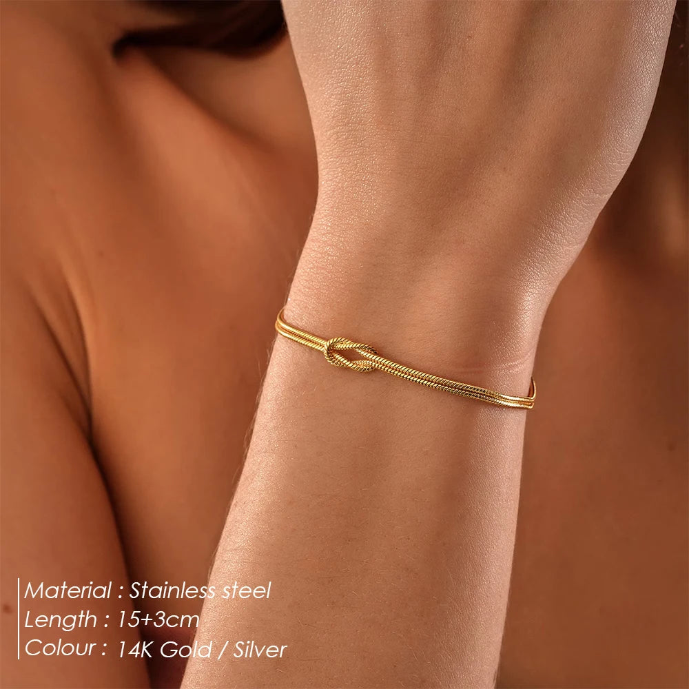 Knot Couple Bracelet