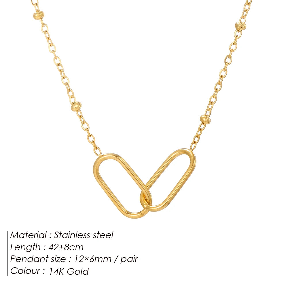 La Chaîne Infinity Pendant Necklace