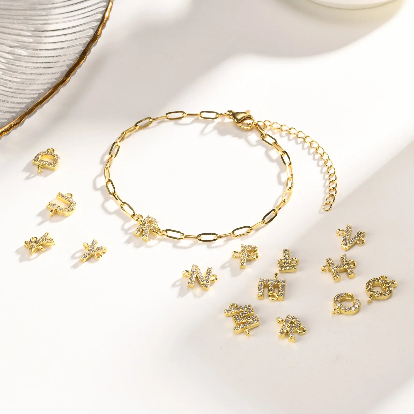 Initial Letter Bracelet