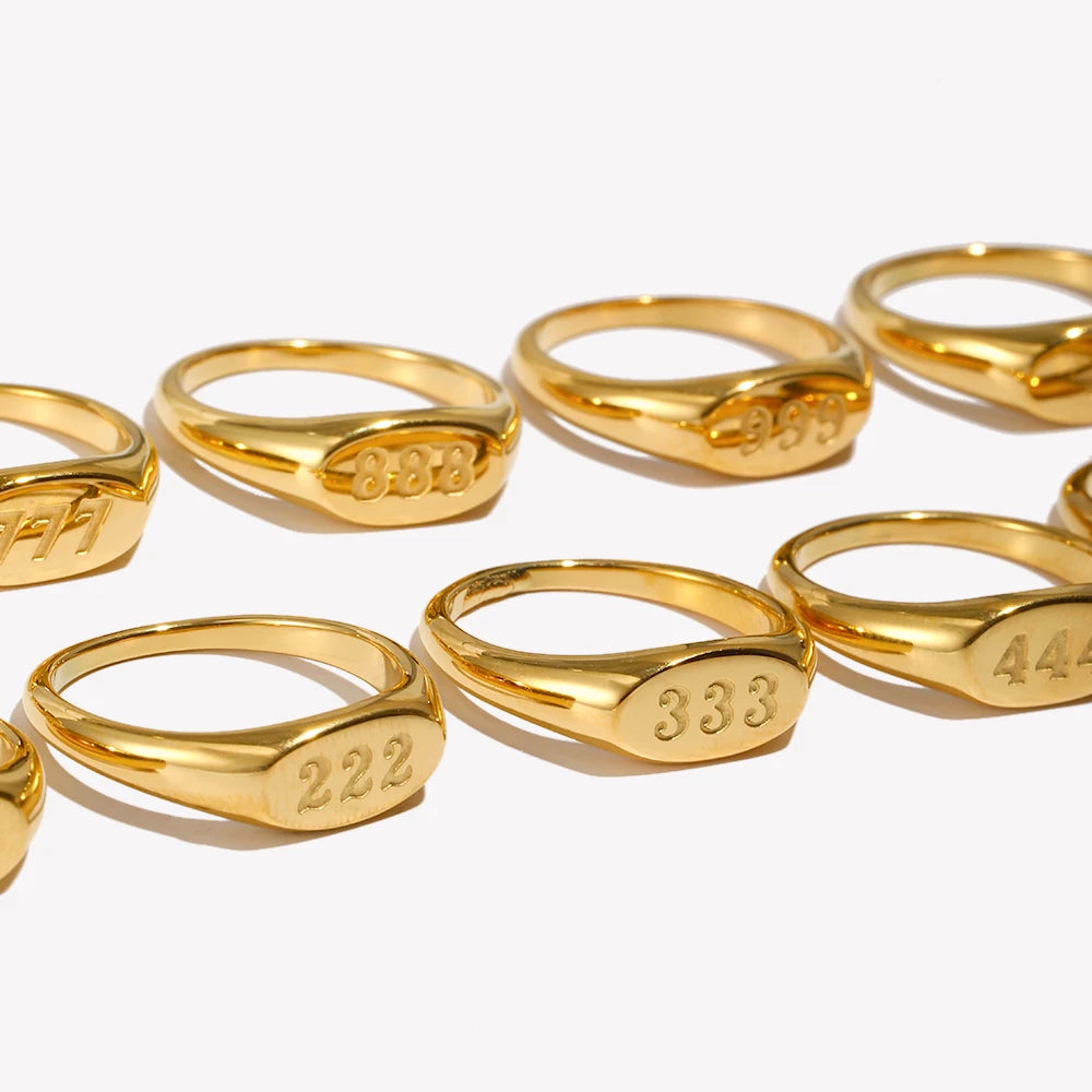 Angel Number Ring