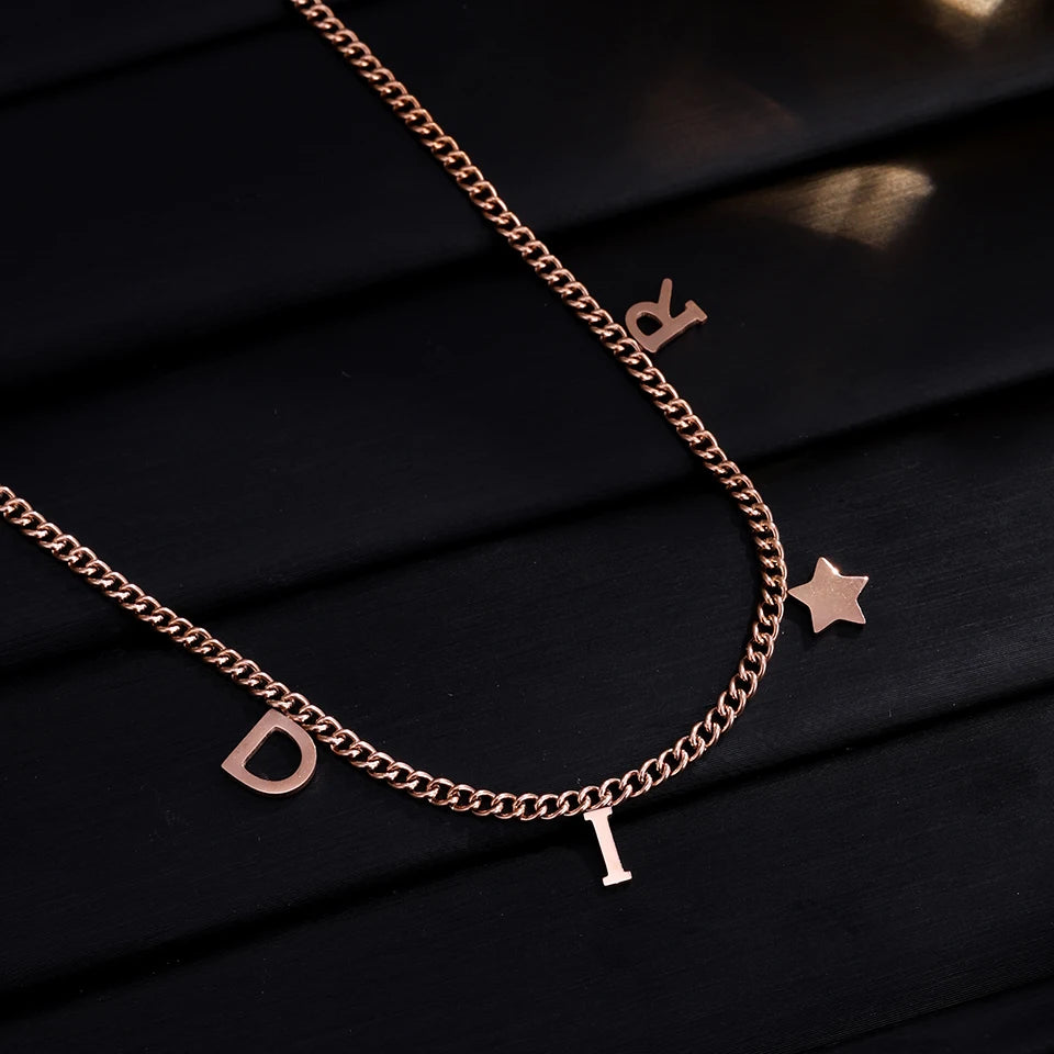 Celeste Star Pendant Necklace