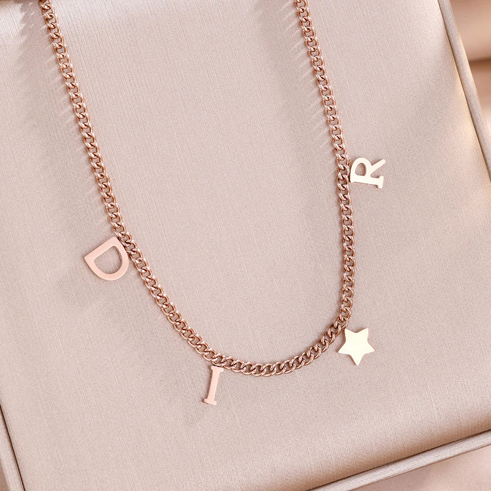 Celeste Star Pendant Necklace