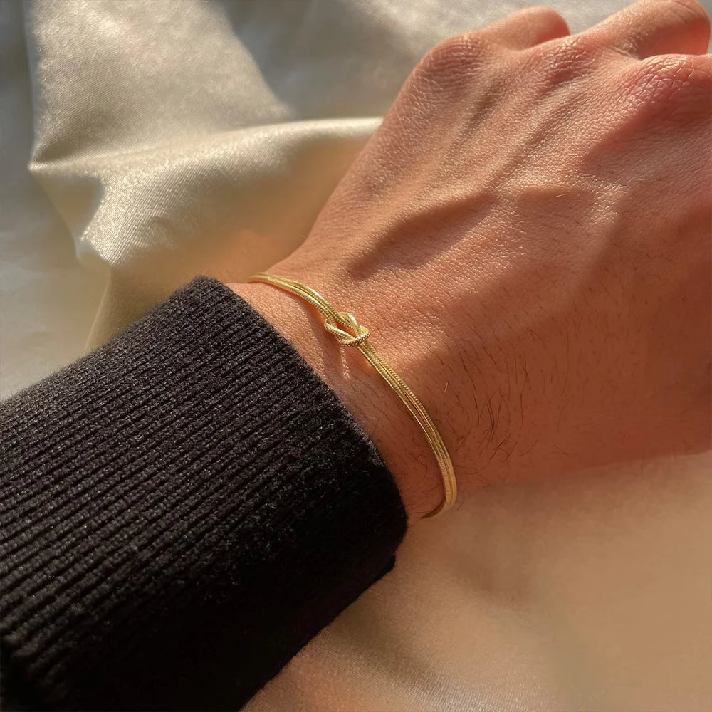 Knot Couple Bracelet