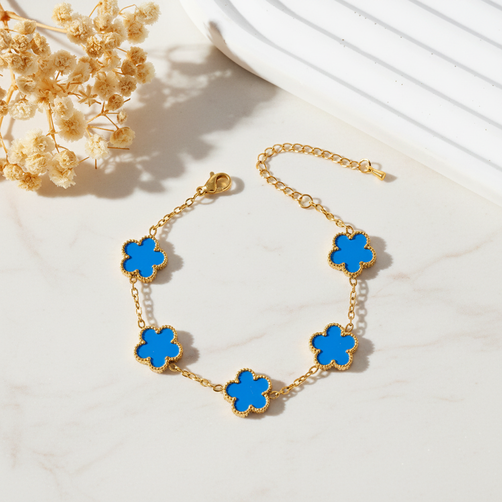 Petit Fleur Charm Bracelet - Enhanced 12