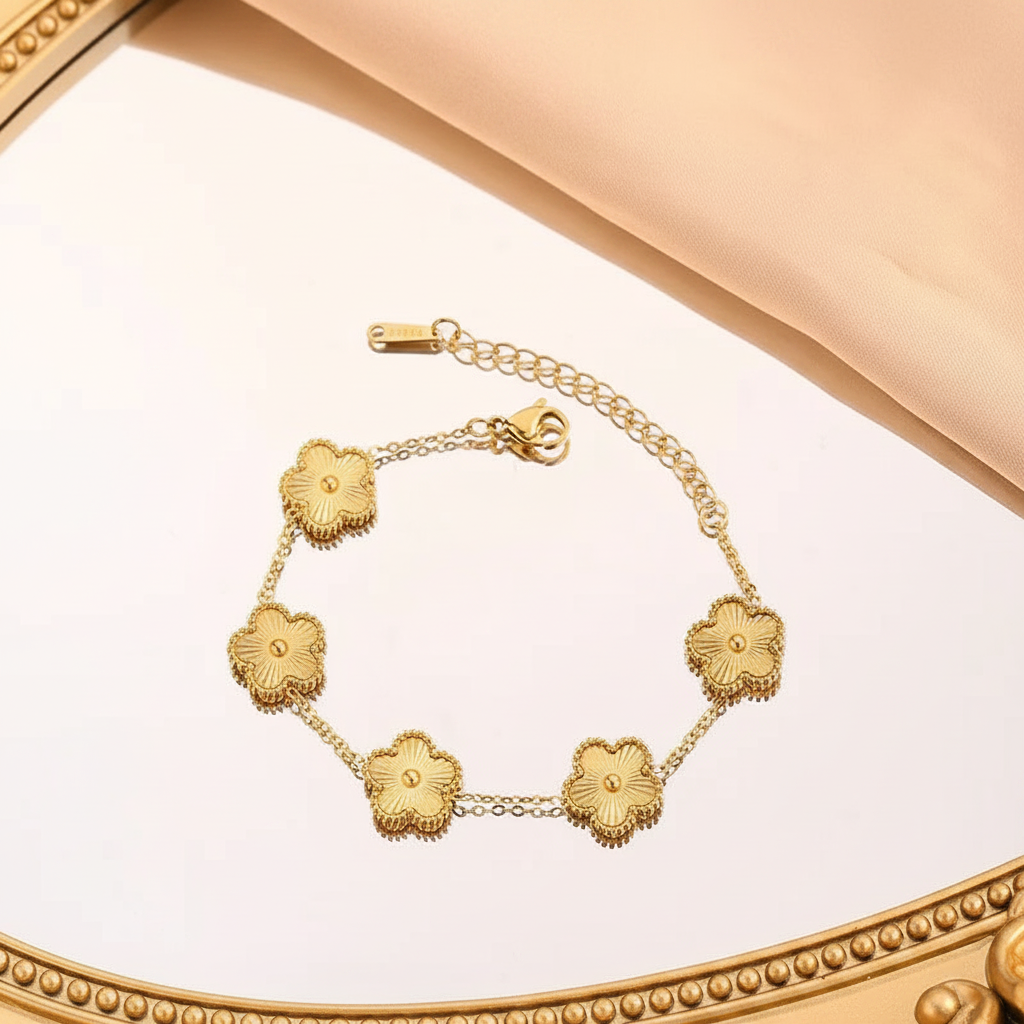 Petit Fleur Charm Bracelet - Enhanced 4