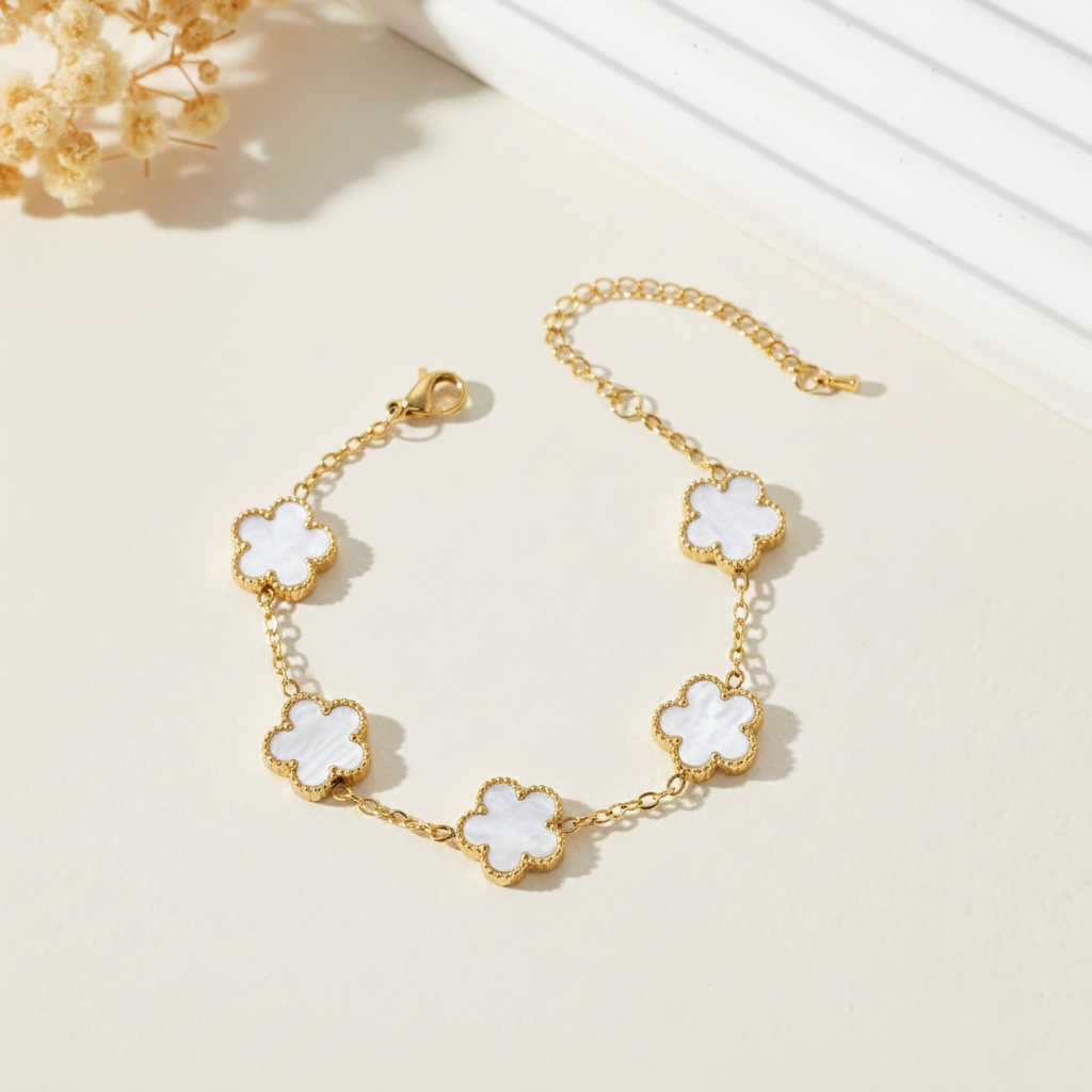 Petit Fleur Charm Bracelet - Enhanced 8