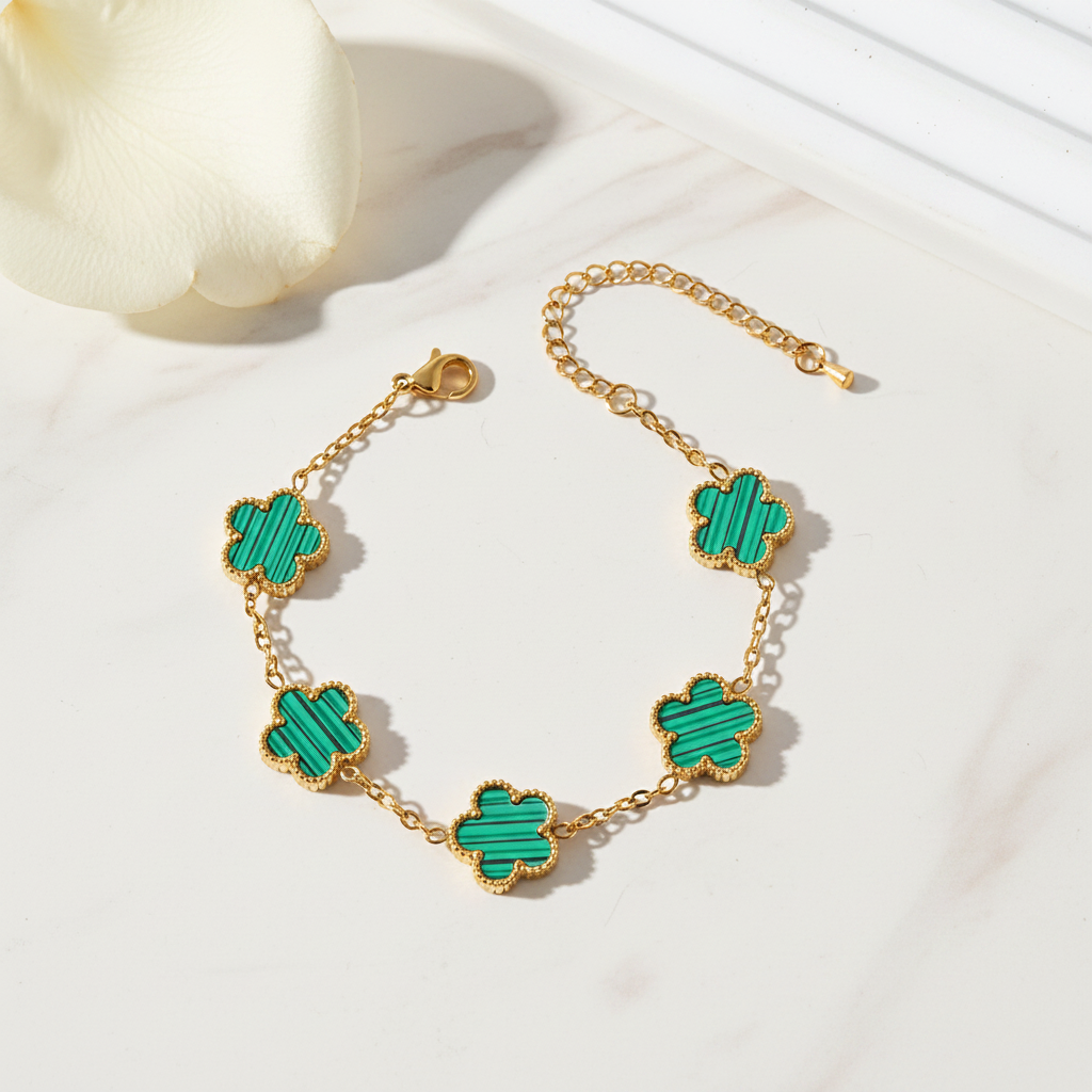 Petit Fleur Charm Bracelet - Enhanced 9